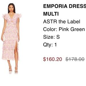 ASTR the Label floral dress